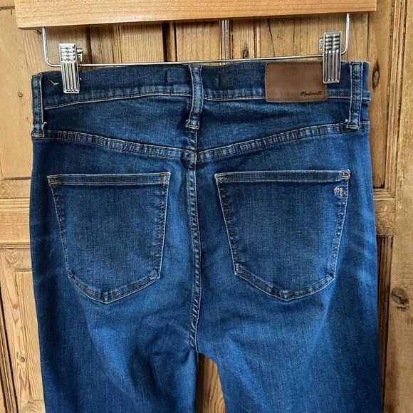 Madewell‎ 27 Tall 9" High Riser Skinny Skinny Jeans Denim Medium Wash - Picture 9 of 12